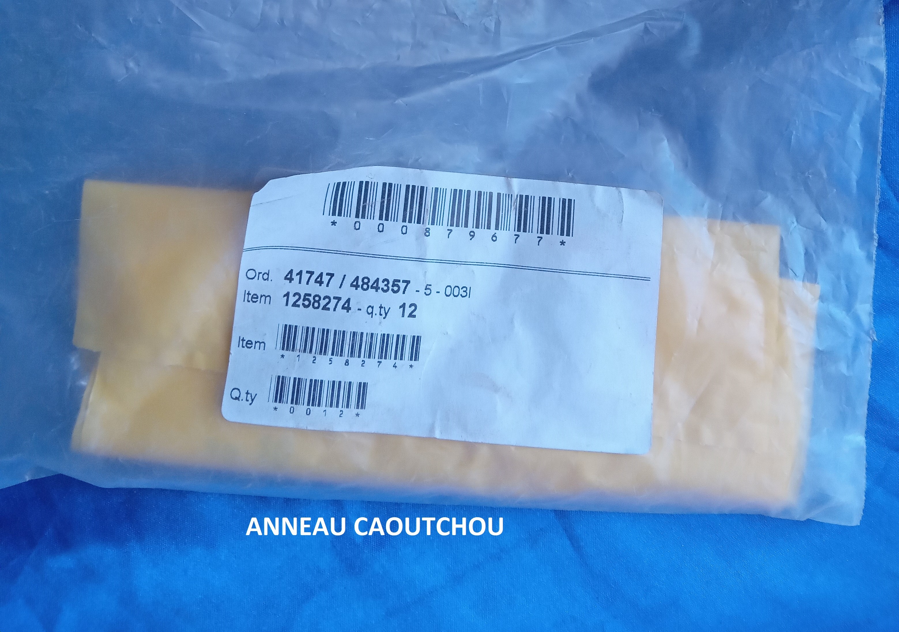 anneau caoutchouc