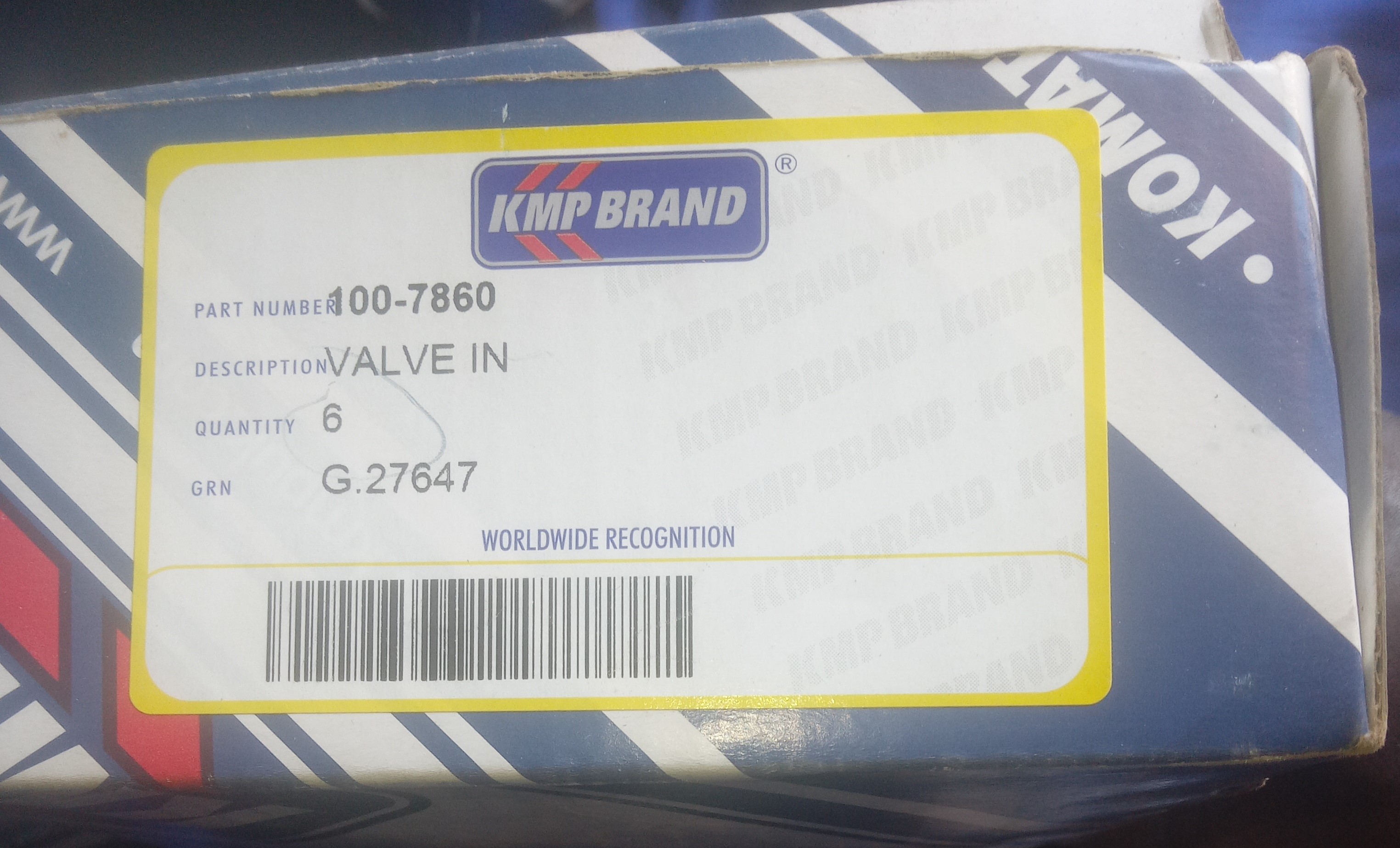 VALVE MOTEUR 3306