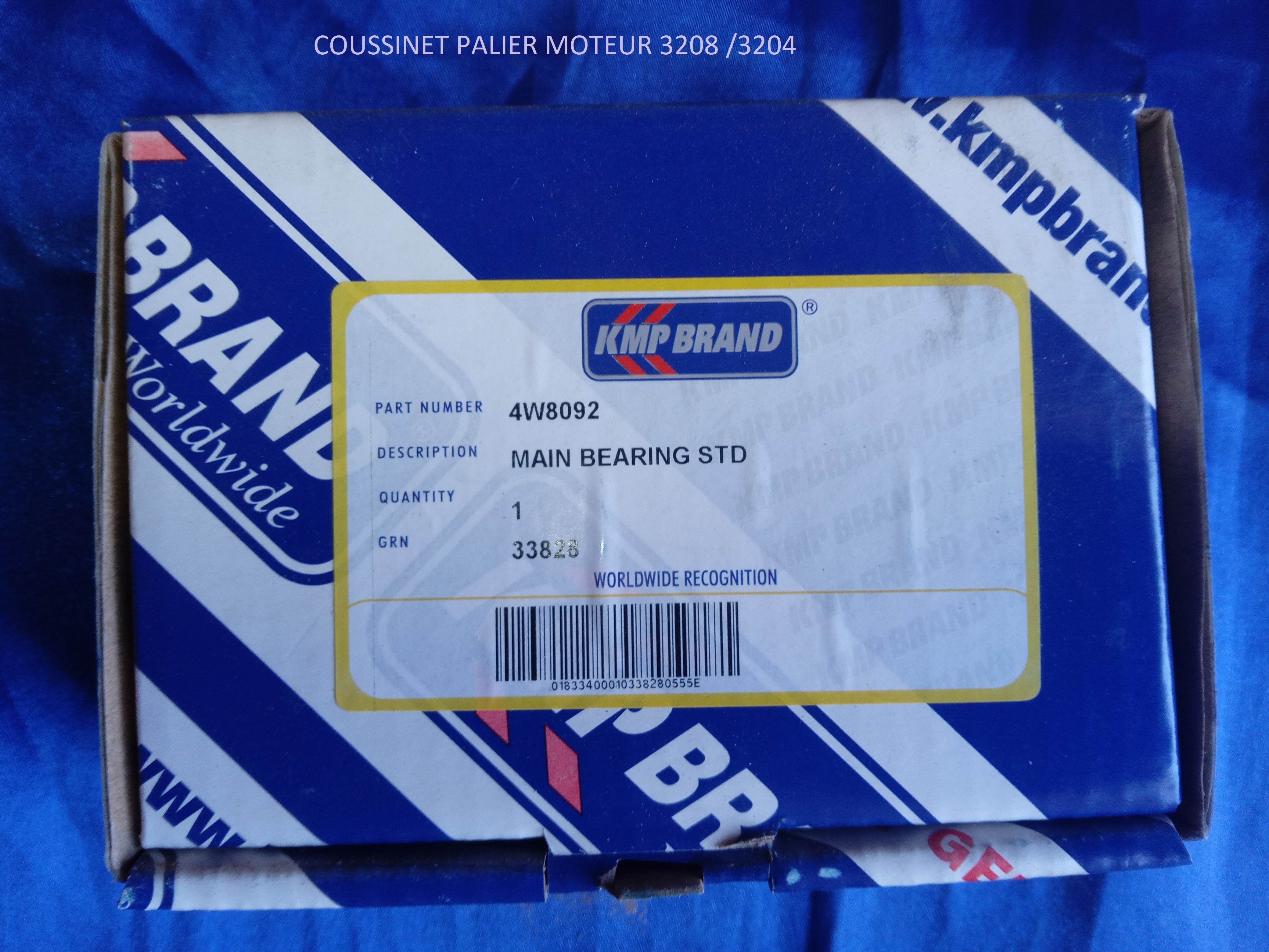 COUSSINET PALIER MOTEUR 3208/3204