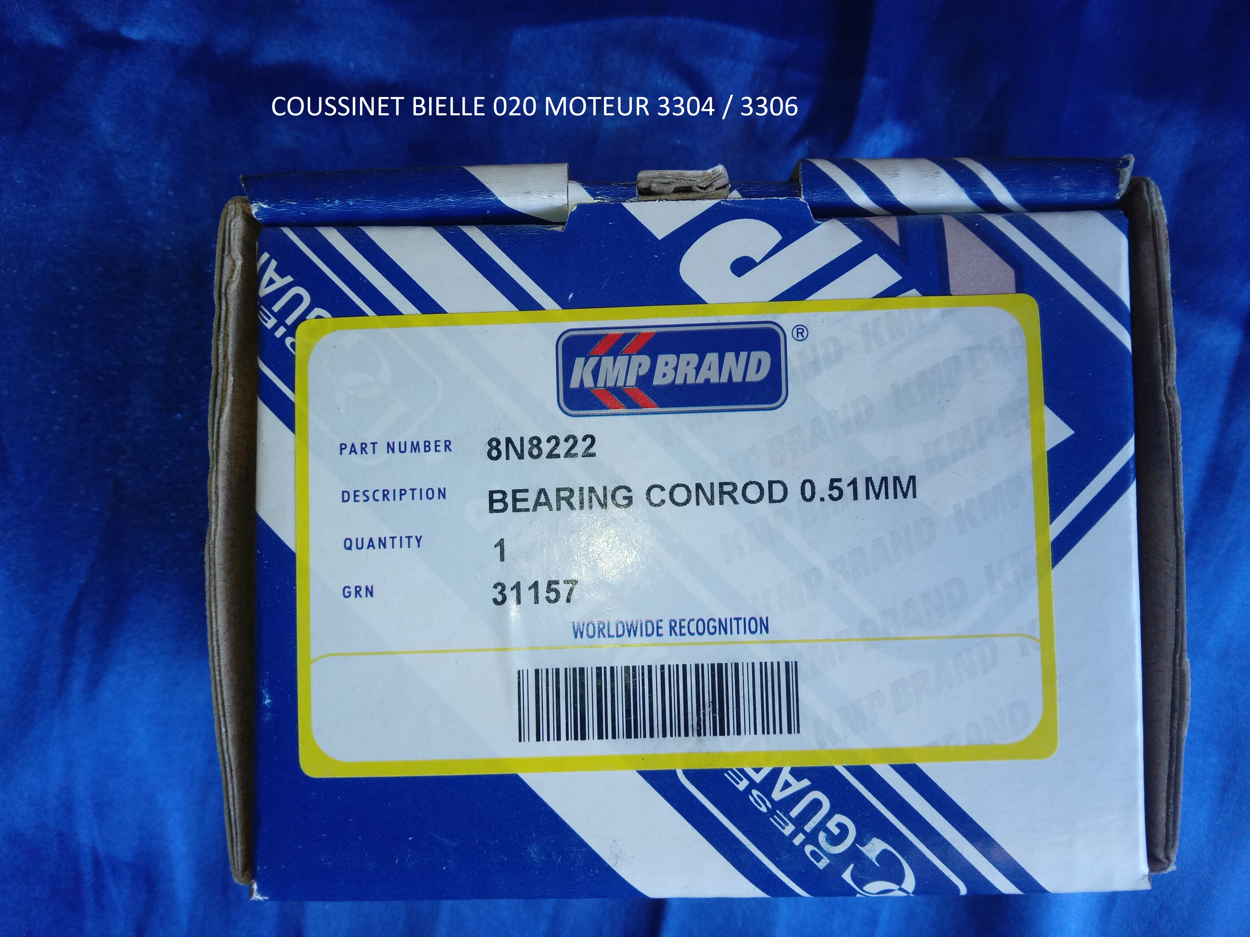 COUSSINET BIELLE 0.20 MOTEUR 3304/6