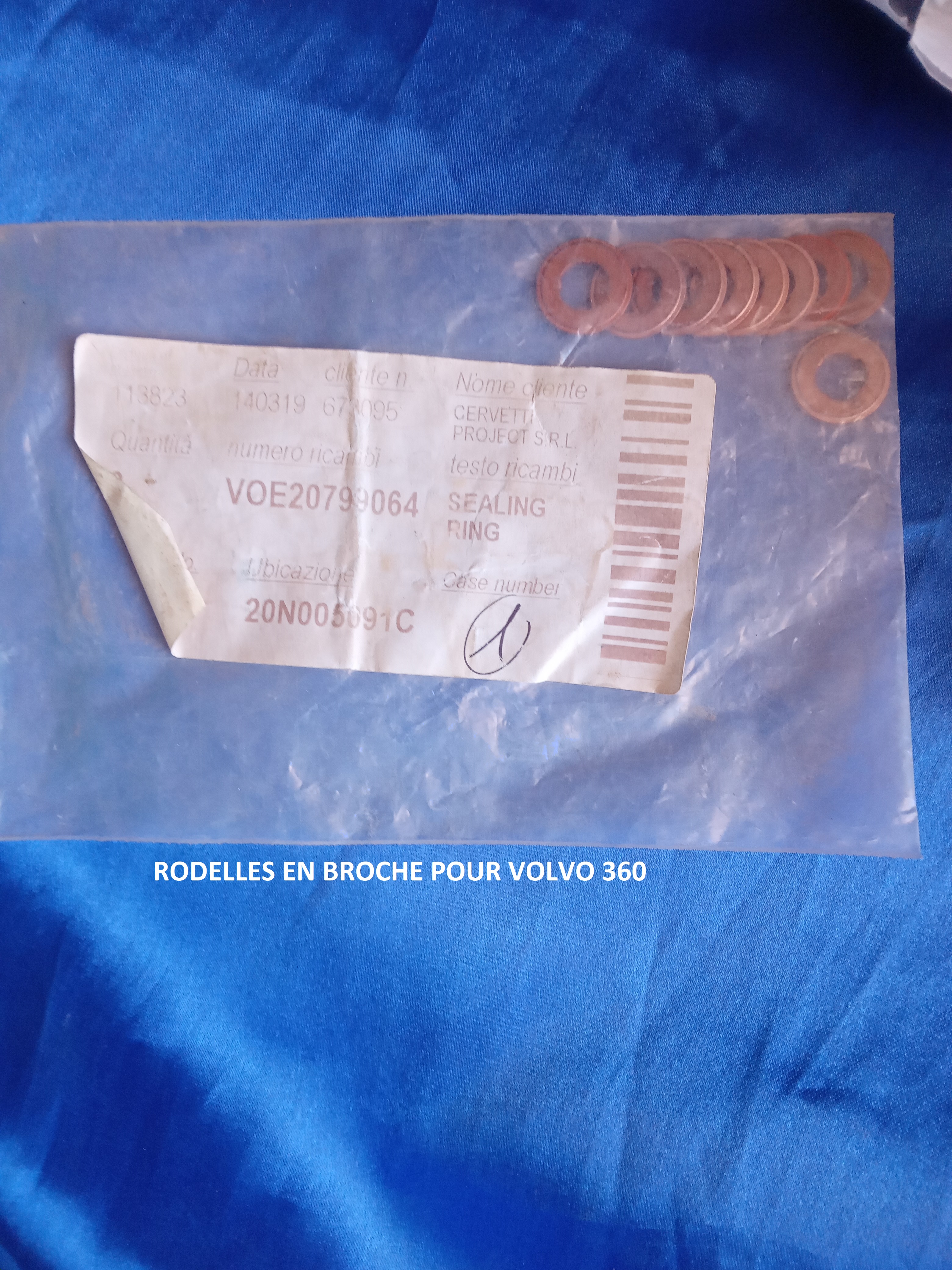 RONDELLE EN BROCHE POUR VOLVO360