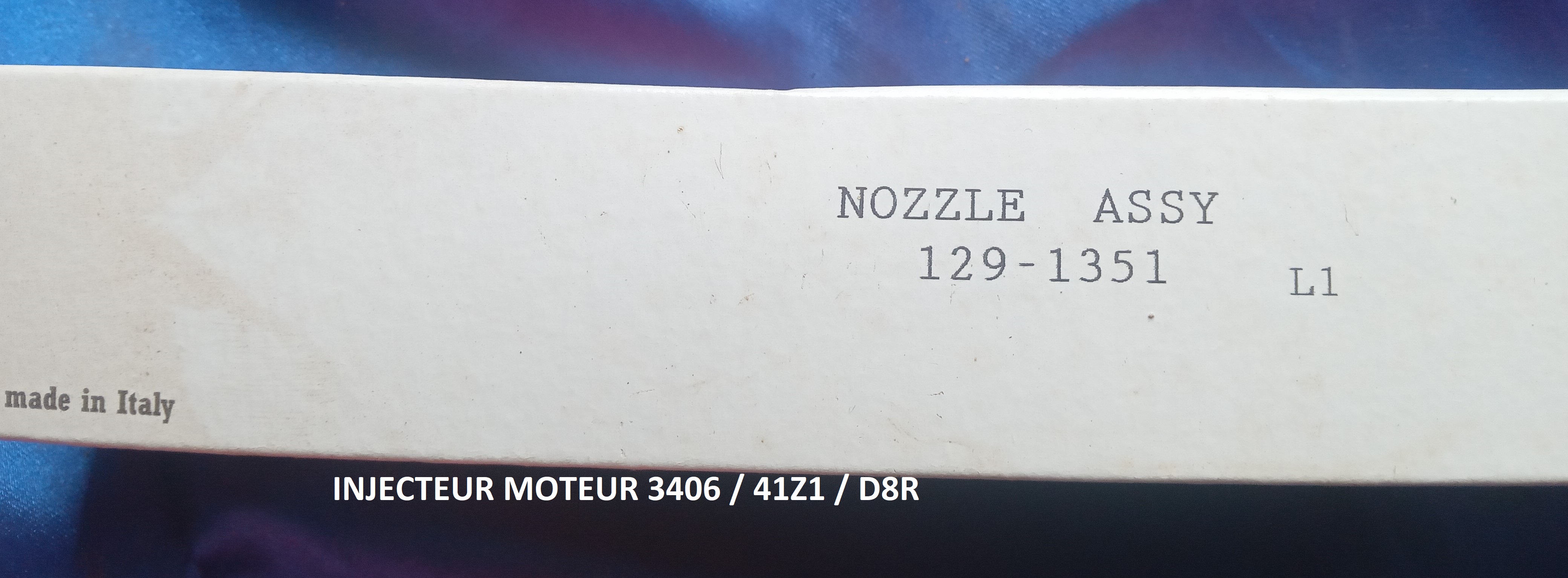 INJECTEUR 3406 41Z12895 UP D8R