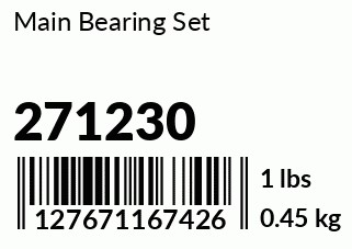 COUSSINET PALIER 4400