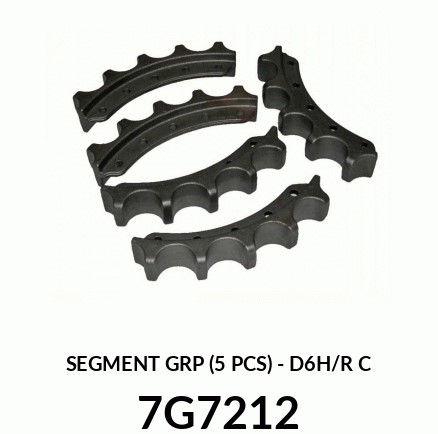 KIT 5 SEGMENT BARBOTIN D6H/R/T