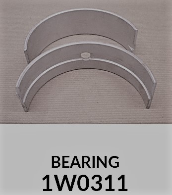 COUSSINET PALIER STD MOTEUR3204/2PIECES